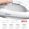 8 Stück Transparente Autotürgriffschalen-Schutzaufkleber Schutzfolie für VW Volkswagen Golf Polo Passat Touran Auto Styling
