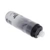 Bike Water Bottle 610ml Large Capacity Insulated Squeeze Cycling Drink Bottle for Hiking Running Travel Black and White Gradient