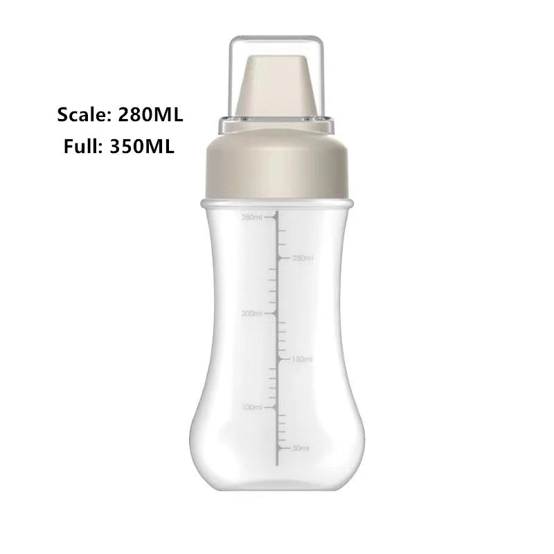 Squeeze Sauce Bottle Leak Proof Refillable Condiment Container For Salad Ketchup Honey Jam Squeeze Sauce Bottle Kitchen
