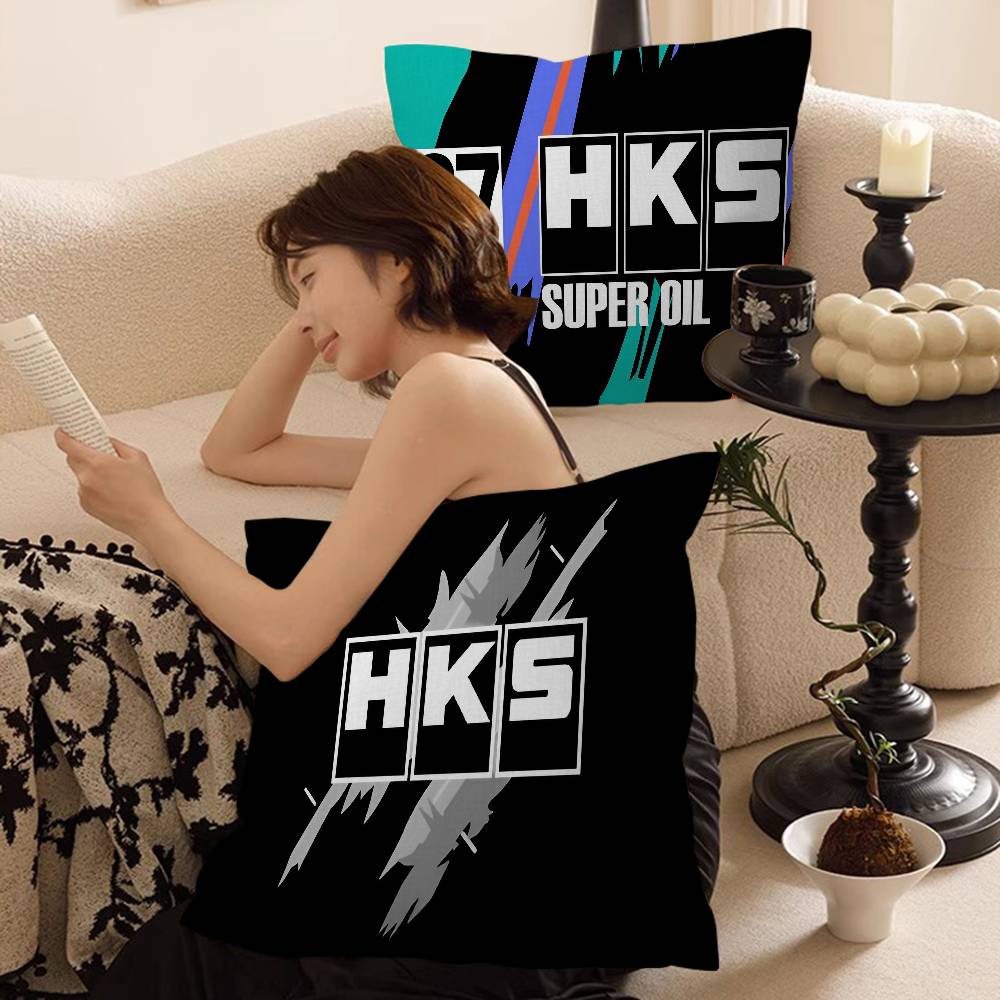H-HKS R32 GT-R Personalized Pillow Cover Kids Bedroom Wild Party Decor Pillowcase kid Birthday shower Gift