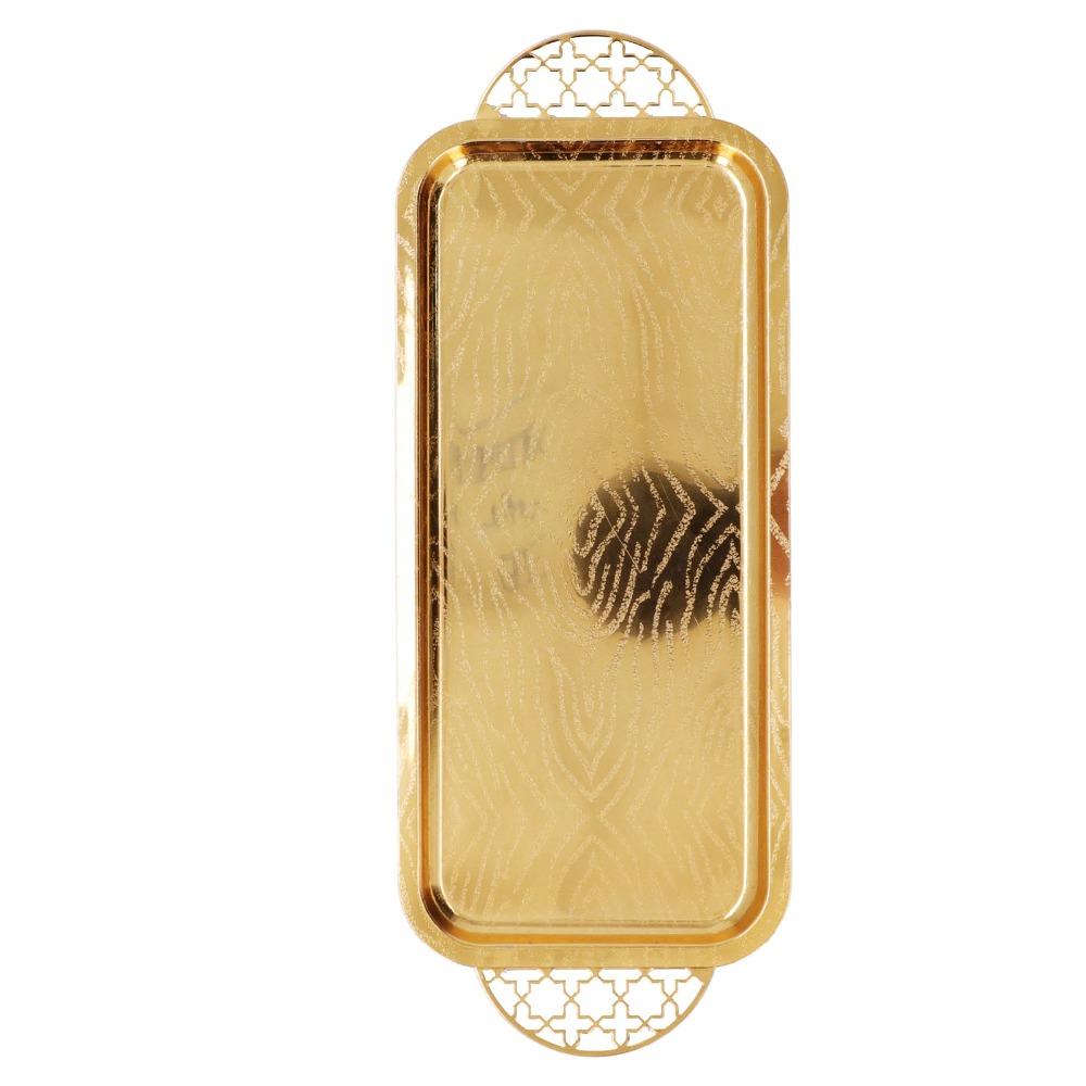 Rectangular Tea Cup Tray Star Handle Storage Tray Serving Trays Fruit Tray Wedding Decoration