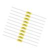 10Pcs Axial Polyester Film Capacitor with Long   0.022uF 630V for Radio Amplifier