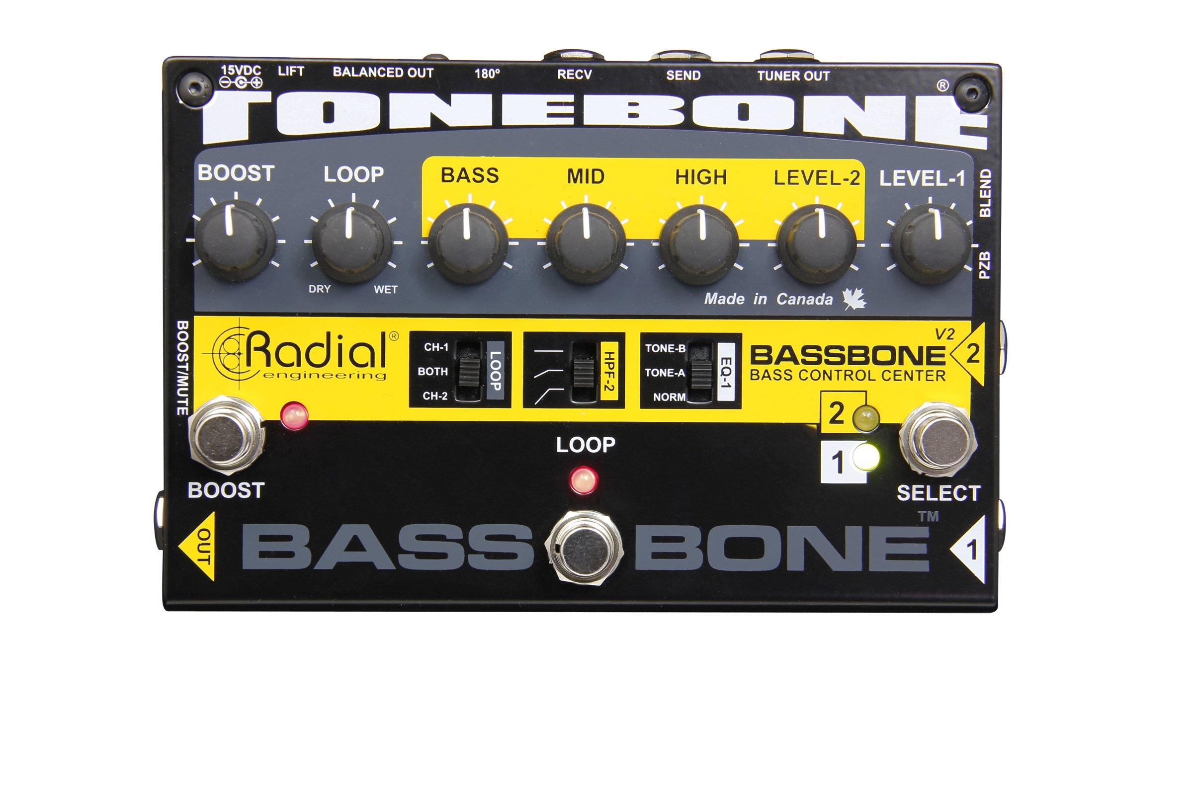 

Radial Bassbone V2 Bass Preamp DI Box &