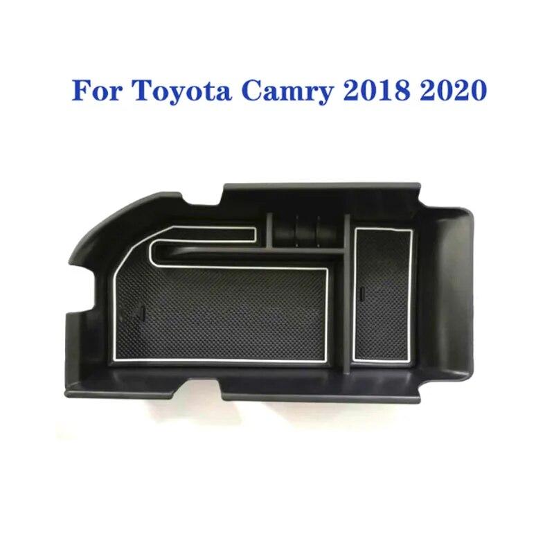 FOAL BURNING Car Central Storage Compartment Armrest Storage Box For Toyota Camry 2018
