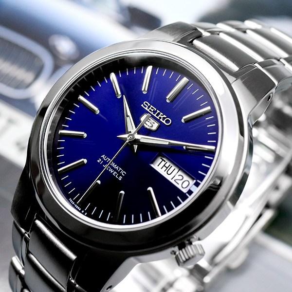 Seiko Automatisk formell uformell metallklokke for menn
