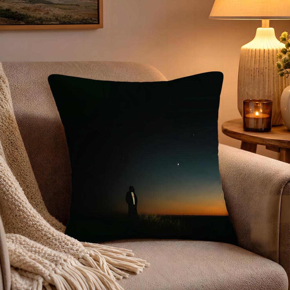Rapper DDestroy Lonely Cushion Cover Soft Plush Cushion Cover Double Print And Invisible Zipper For Sofa Home Car Use