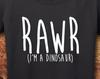 Rawr, Rawr Means I Love You In Dinosaur, Dinosaur, Dinosaur Shirt, Dinosaur Shirt Womens, Cute Gifts, Cute Gifts for Girlfriends, T-Shirt