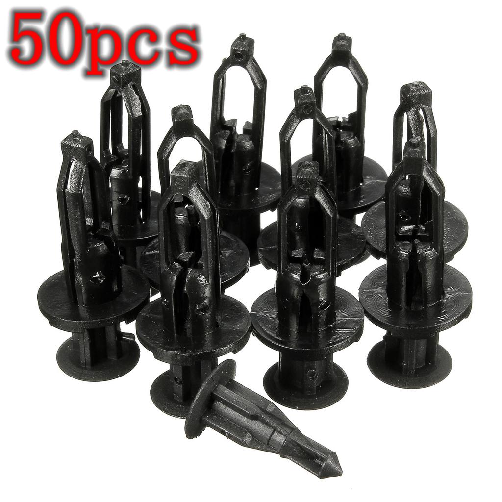 Nylon 10Pcs Push Bumper Retainer Clips for Toyota Camry RAV4 Lexus ES300 Scion xA xB xD tC