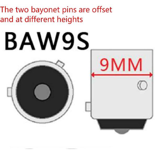 2Pcs Amber BAW9s HY21W 12V 21W Car Turn Signal Lamp Baw9s Auto Bulbs Car Halogen Indicator Brake Fog Reverse Light Bulb BAW9S Amber Car BAW9S Bulb