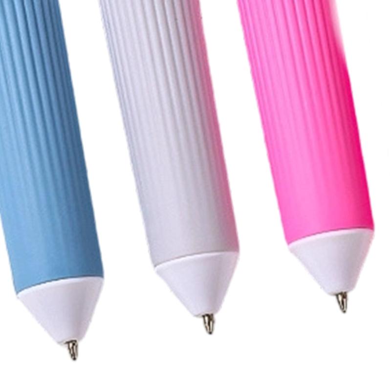 3/6Pcs 10-Color-in-1 Pen Ballpoint Pen 0.8MM Tip Retractable Multicolored Pen for Daily Journaling Note Taking Drawing