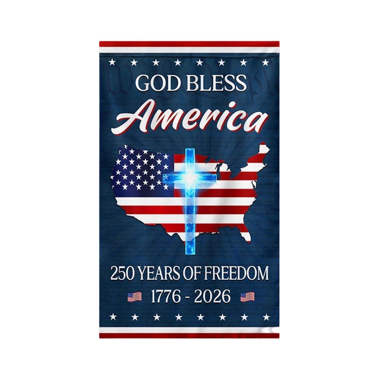 250th Anniversary Garden Flag, Single Sided