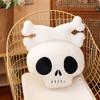 Halloween Crossbones Skull Plush Toy Stuffed Animal Doll Home Gifts Decoration