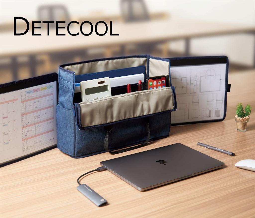 Raymay Fujii Desk Storage Detecool Free Address Bag Navy BT5013K