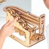 Wooden 3d Puzzle Roller Coaster Toy For Creative Mindful Play And Imaginative Learning