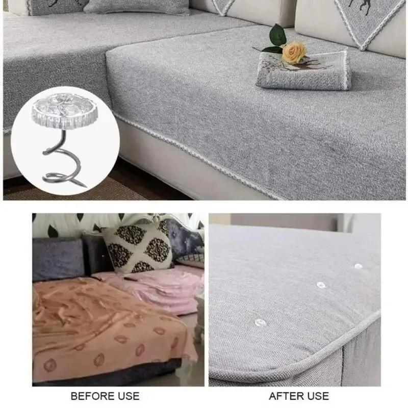 50PCS/Box Pins Sofa Rotates And Fixes Twisted Nails With Fixed Quilt Bed Sheets Anti-slip Buckle Wholesale