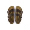 Birkenstock Milano Birko Flor Sandals 'Dark Brown' 34701
