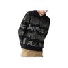 Fila Kapuzenpullover mit Logo-Print Unisex-Sweatshirt Schwarz F11M118250F-BK