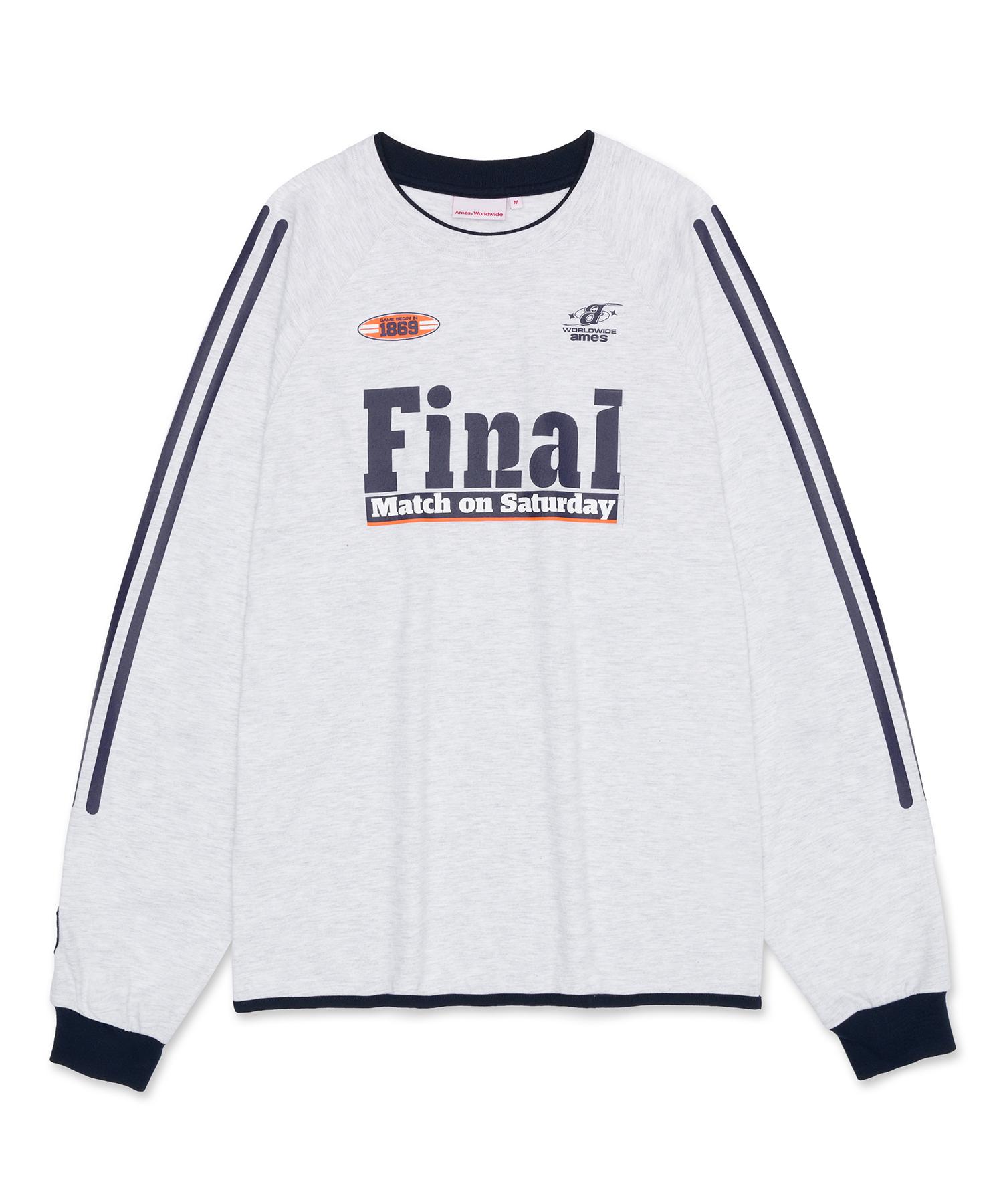 Ames Worldwide Финальный Матч Лонгслив Серый (Am2Dfut553A) Grey L