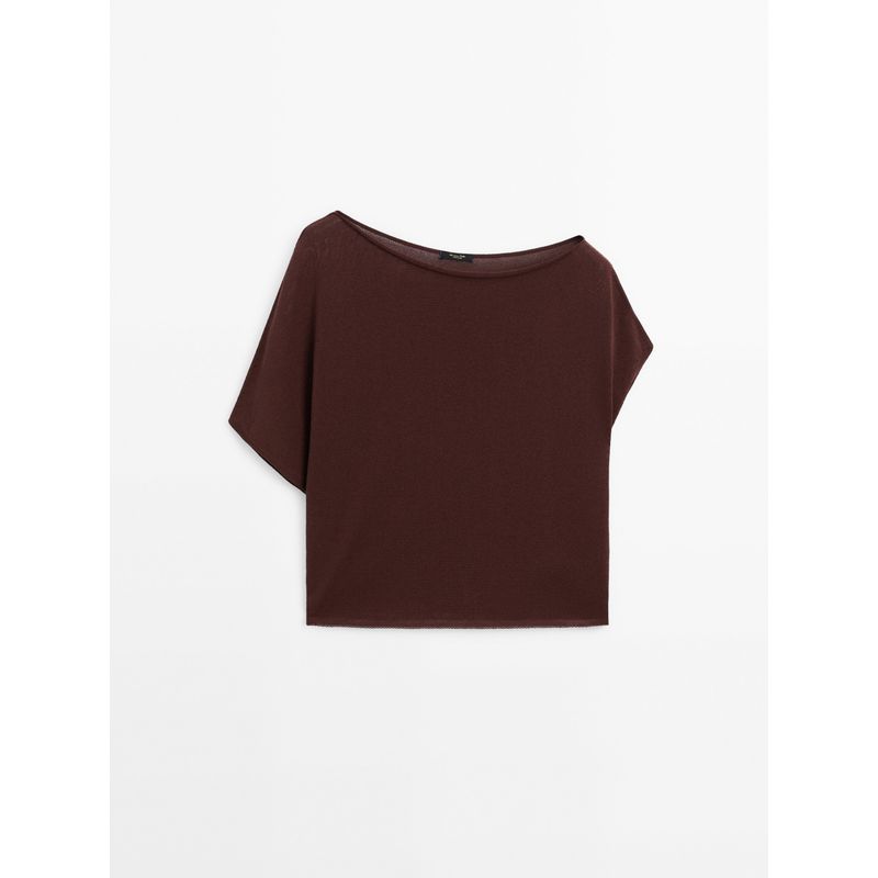 

Md2024 Женская одежда Ретро Элегантный Темно-красный Эффект драпировки Платье-костюм средней длины прямого кроя 05203525555 Burgundy Tops L