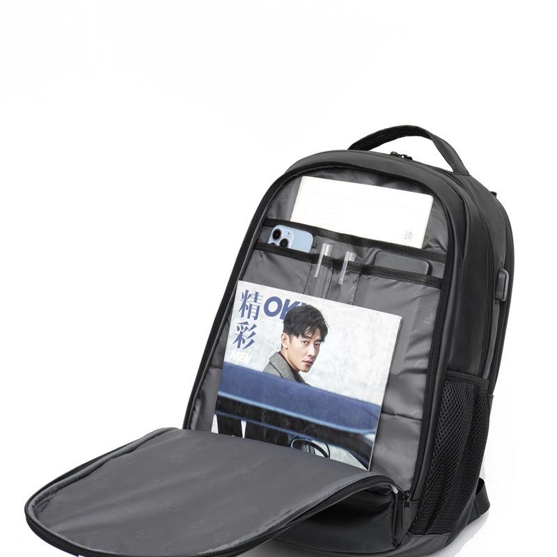 Business Laptop Bag, Male Premium Sense Backpack, Reflective Charging, Commuter Large Capacity Backpack