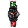 Kinderuhr, 3D niedliche Cartoon-Silikonarmbanduhr, Zeitlern-Geschenk für Mädchen und Jungen