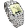 Casio CASIO ANADIGI ANA-DIGI QUARTZ WATCH VINTAGE SERIES AQ-230A-9AMQY Unisex Dual Time Lime Ye...