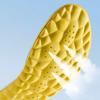 4D Sports Insoles Shoes PU Sole Soft Breathable Shock Absorption Cushion Heavy Duty Support Pain Relief Running Orthopedic Care