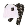 Autumn Baby Boy Cotton Camouflage Pattern Long Sleeve Casual T-shirt Tops Trousers Outfits Set