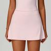 Fashion Waist-Turning Sports Short Skirt Fashion Tape Nude Feel Summer Short Skirt with Pockets for Women