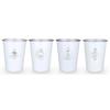 Outdoor 304 Stainless Steel Water Cup Milk Cup White Wine Cup Ins Coffee Cold Drink Cup Camping Beer Cup 350ml