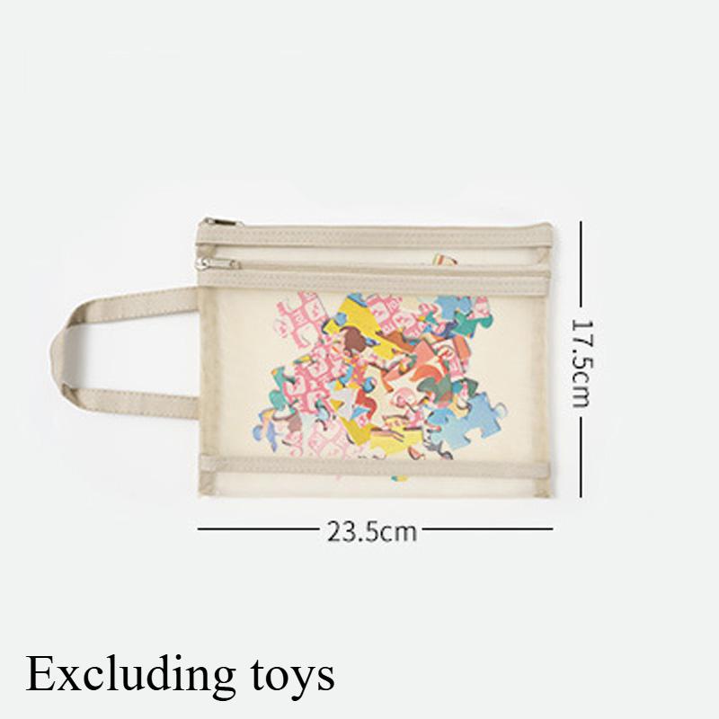 3PCS Handheld Mesh Storage Bag for Daily Necessities Portable Storage Bag for Children's Toys and Building Blocks Storage Bag