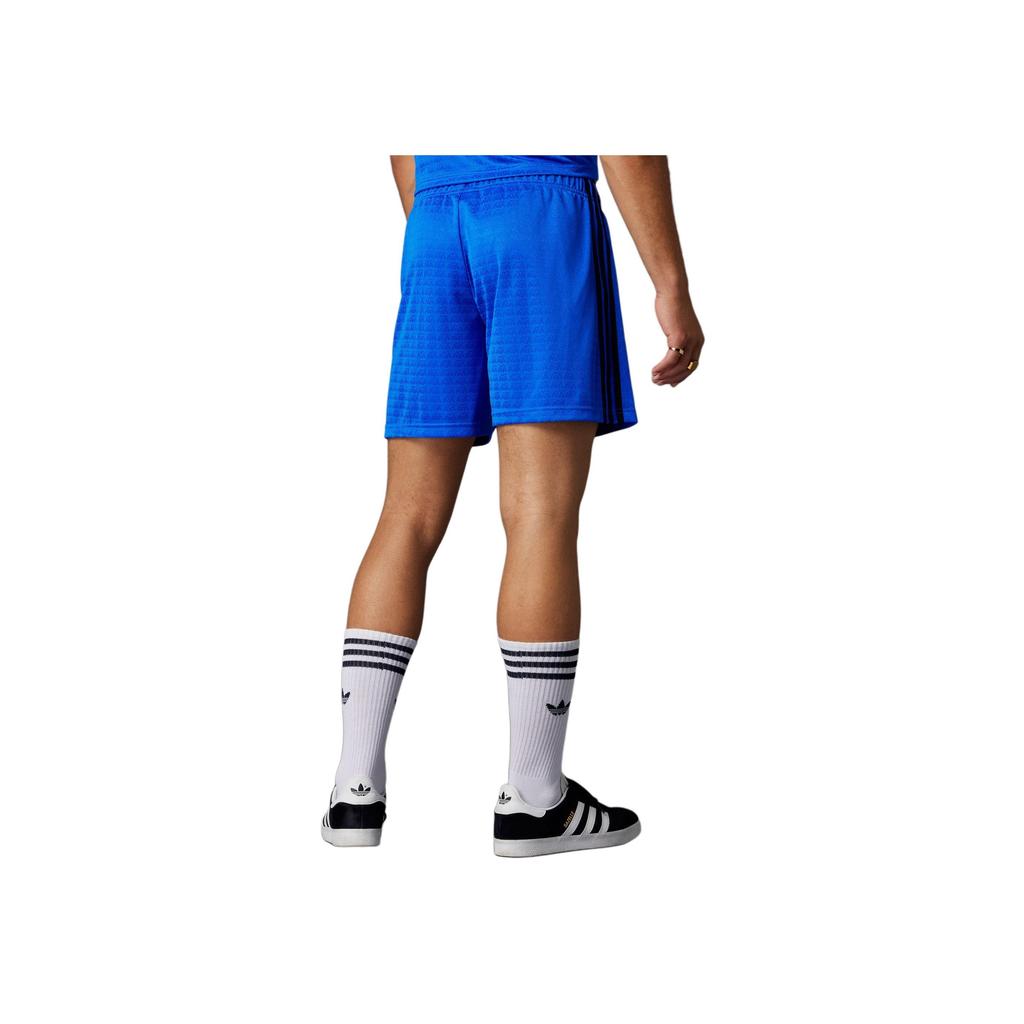 Adidas Originals 1994 World Cup Replica Argentina National Team Badge Full Print Letter Soccer Pants Men Bottoms Blue IS0265