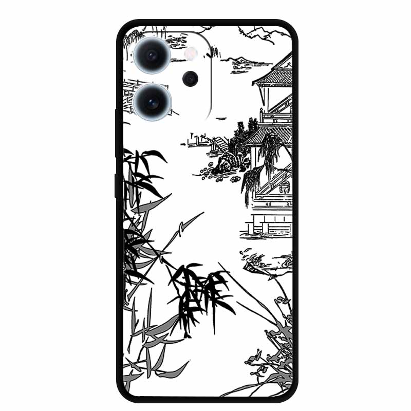 Cartoon Phone Case For Oppo Reno15 F Soft TPU Silicone Protector Relief Flower Emboss 3D Cover Funda Reno15F 15F Bumper Shield -Oppo Reno15