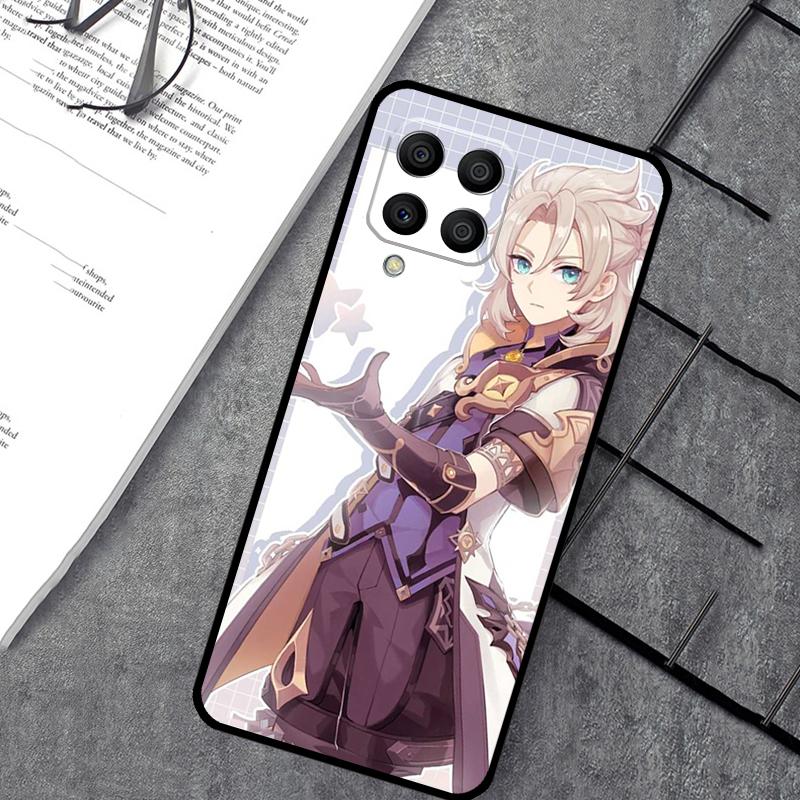 Genshin Impact Albedo Case For Samsung Galaxy M15 M11 M12 M13 M14 M06 M16 M36 M56 M31 M53 M32 M52 M35 M55 M34 M54