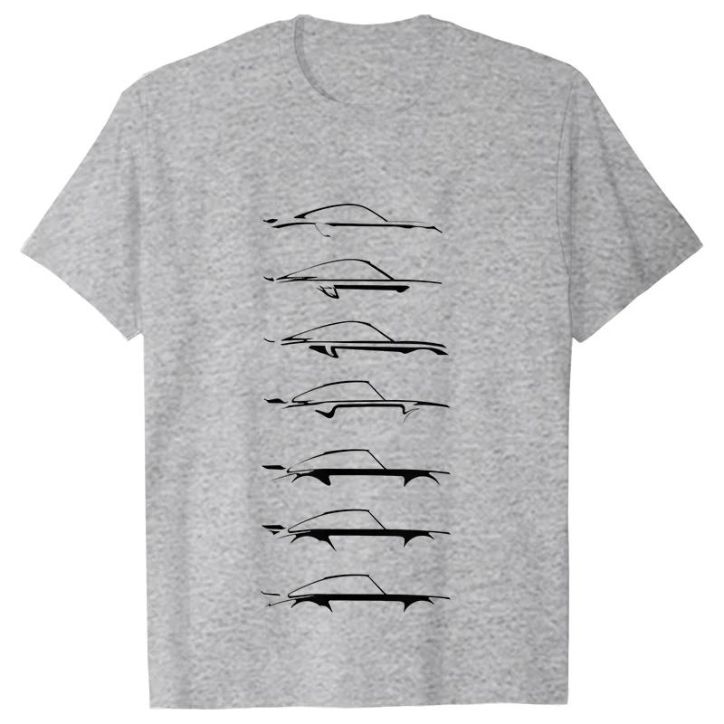 Men's T-shirt Auto Racing Car Design Tshirt Summer Classic Casual Fashion Sports Fitness O Neck Short Sleeve Comfortable Tees