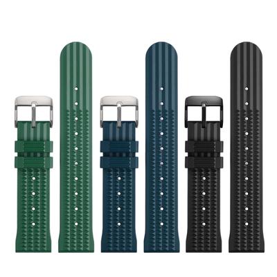 Klassiskt tropiskt silikonarmbandsur 20mm 22mm Gummi Tropic Armband Smart Klockarmband lämpligt för Oris Seiko SRPD63K1 Citizen
