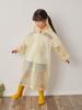 Disposable Raincoat Child Girl Children Extra Fat One-Piece Shoe Cover for Heavy Rain Climbing Battery Car Backpack