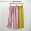 Acetate Ice Silk Wide-leg Pants Women's Summer Thin Drape Narrow Version Casual Cool Sunscreen Satin Straight Pants