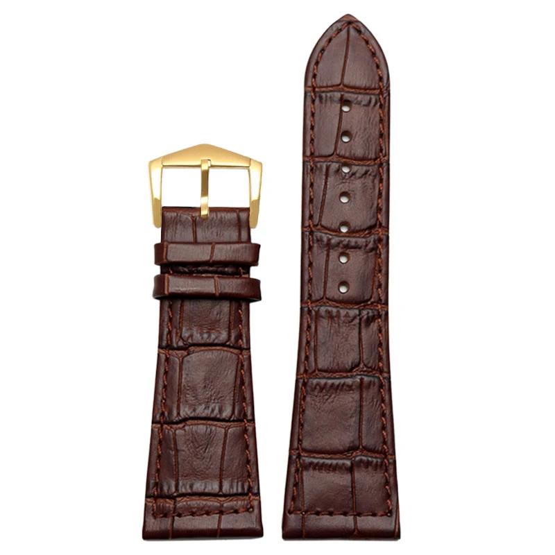 Echtes Lederarmband 26mm 22mm 30mm für Franck Muller FM6000H Uhrenarmband Armbanduhren Zubehör Rindsleder Uhrenband
