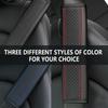 2PCS Car Seat Belt Cover Pad,Breathable Leather Seatbelt Covers For Shoulder Protection And Car Decorations,Universal Seatbelt Cushion Adding Car