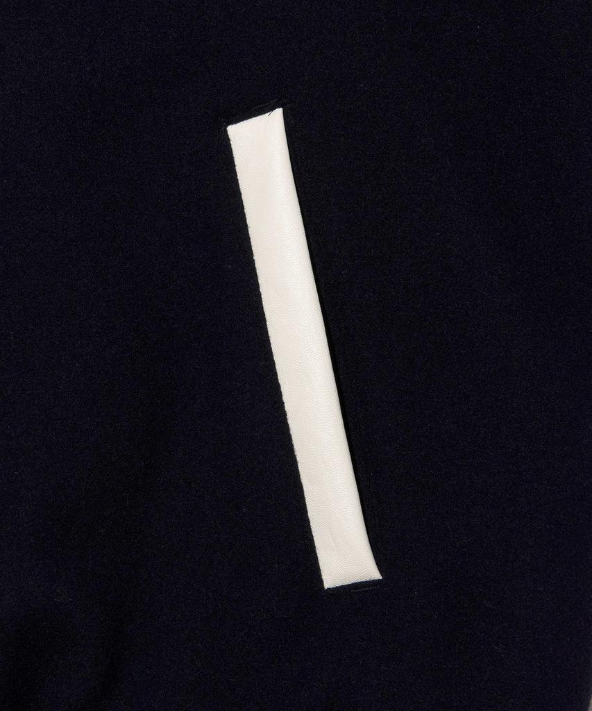 Lee Wool Blend Varsity Jacket Navy