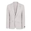 Bassohomme Italian Linen Blended Gingham Check Jacket (Wsy1Js13A)