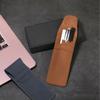 Vintage Frosted PU Leather Flap Pen Case High-end Fountain Pen Protective Sleeve Large Capacity Double Set of Pen Case