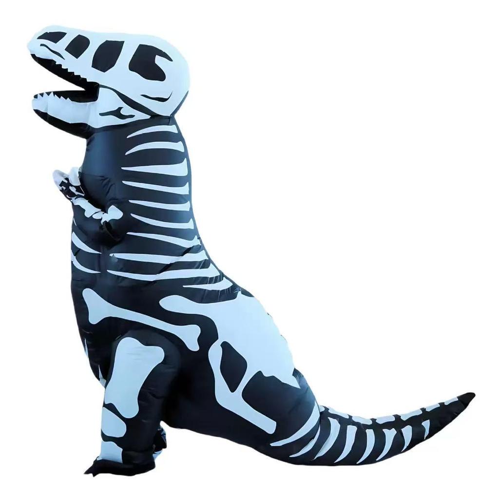 Costume Gonflable Dinosaure Alien Halloween Très Vendu - Tenue Poupée Drôle Créative pour Spectacles et Maquillage