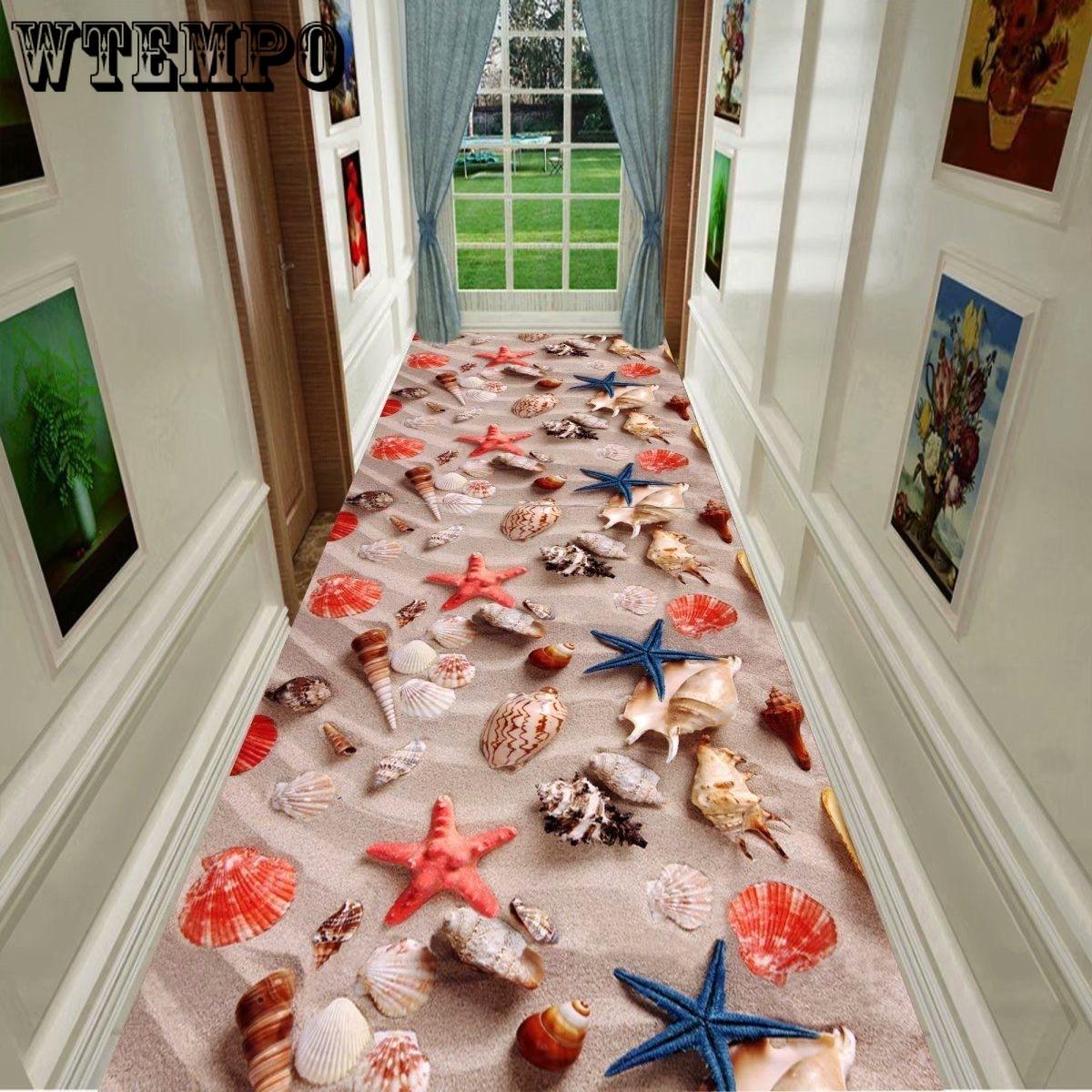 

3D Carpet Entrance Foyer Hallway Staircase Home Living Room Bedroom Bedside Carpet 80*400cm