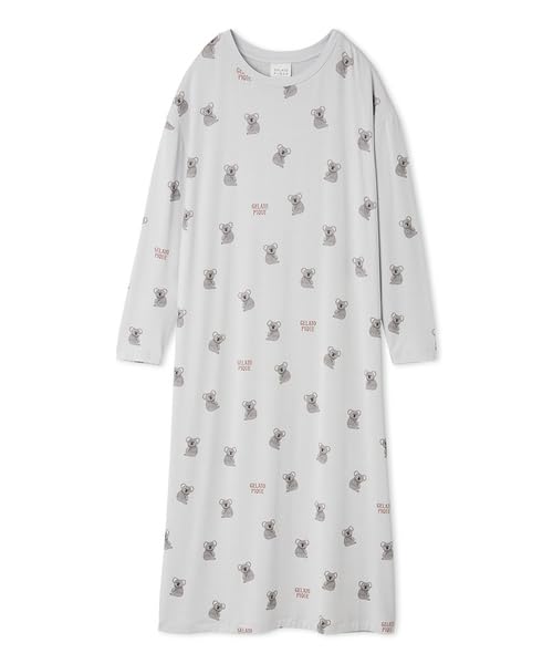 Gelato Pique Koala Print Dress PWCO254252 GRY Women's