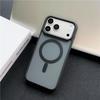 New Matte Magnetic Drop-Proof Case for iPhone 17 Pro Max - Color Block Design, Skin-Feel Texture, Compatible with Apple 16.