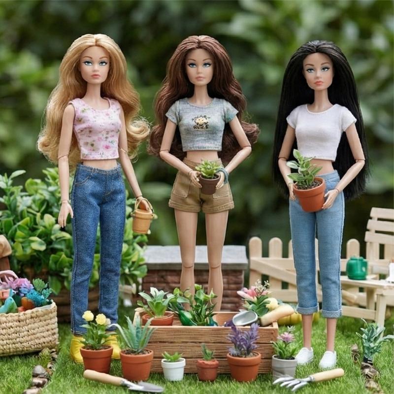 Articulated Doll Diverse Skin Tones and Realistic Face for Collectors and Display Purposes Photo Props