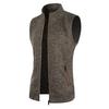 Men's Autumn/Winter Slim Fit Hooded Zipper Fleece Vest