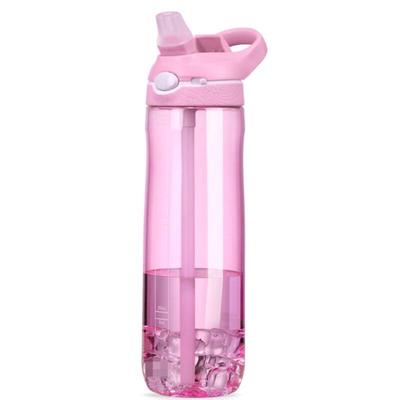 Tri-polar TP3649 Tragbare Outdoor-Sport-Wasserflasche mit Strohhalm